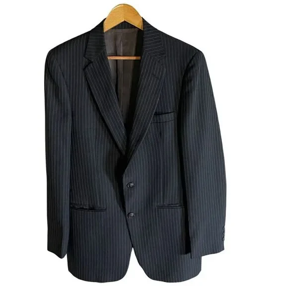 Botany 500 Mans Blue Pin Stripe Blazer
