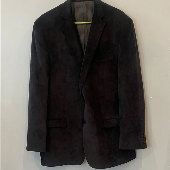 Classic dark blue Men's corduroy Blazer like new 46 long