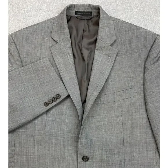 Lauren Ralph Lauren Blazer Mens 40R Plaid‎ 100% Wool 2-Button Single Breasted
