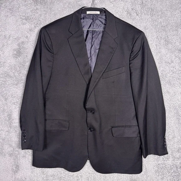 Joseph Abboud Reda 1865 Blazer Men 46S Wool Super 110s Sport Coat Suit Jacket
