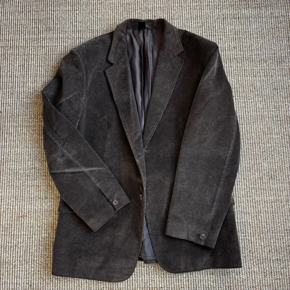 Vintage Claiborne Corduroy Blazer Brown Size 44R