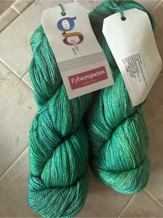 Fyberspates Green Luxury Yarn Skein - Women Accessories Scarves & Wraps