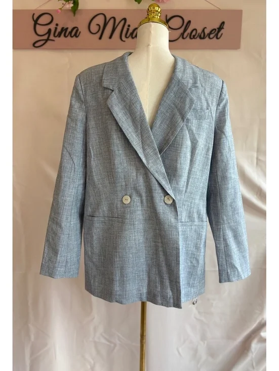 Steve Madden Light Blue Men’s Blazer Size Small