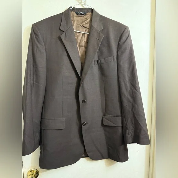 Jos A Bank Men's Brown Blazer‎ Size 44L