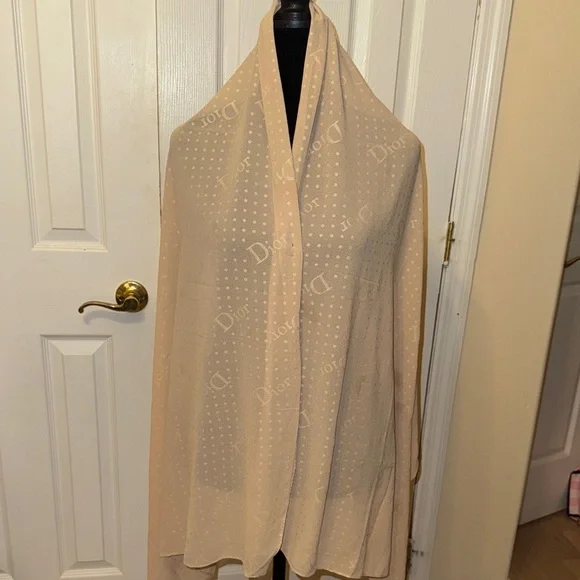 Cream Scarf