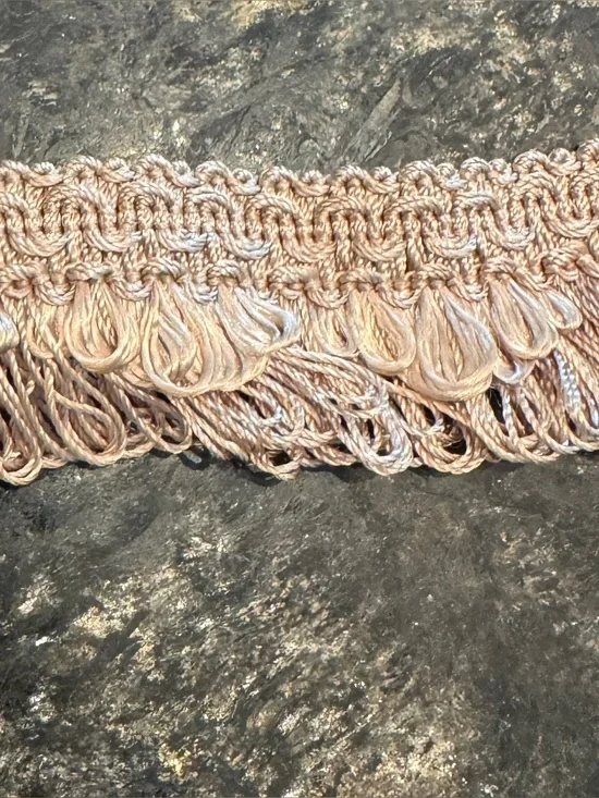 Scalamandre passementerie trim - champagne taupe/light brown- 18ft/6yd
