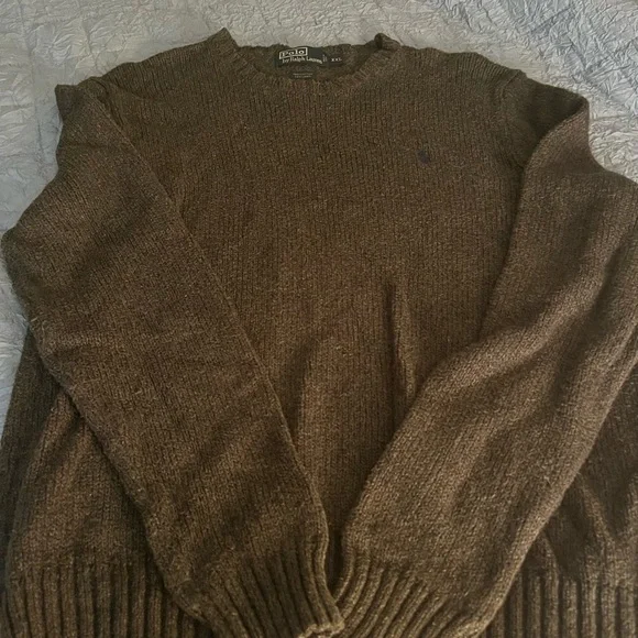 Polo by Ralph Lauren Men's Grey Sweater Size 2XL