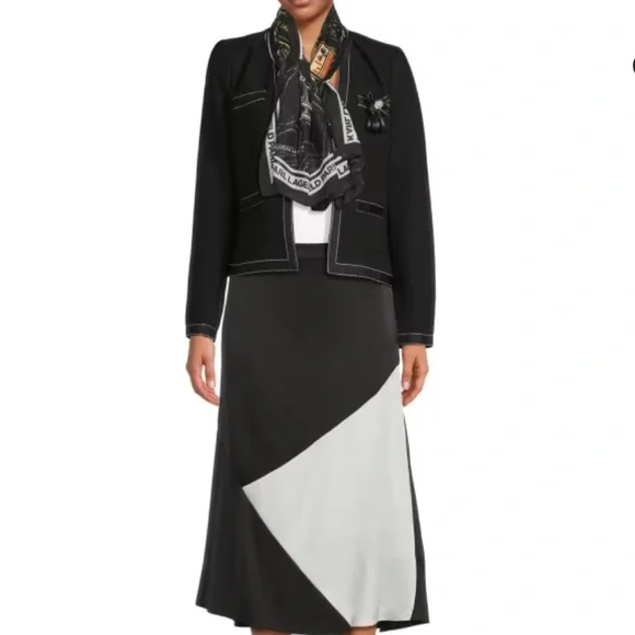KARL LAGERFELD PARIS Karl’s Paris Square Scarf