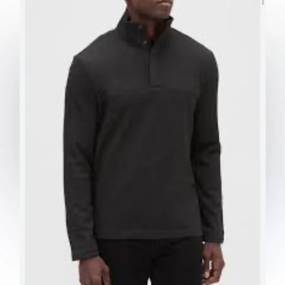 Banana Republic - ULTRAWARM COZY FLEECE MOCK-NECK PULLOVER - Size Large
