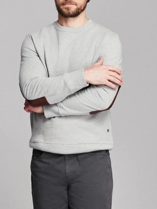 Billy Reid Dover Sweatshirt pit-pit22 see small stain- last pic (mix43)