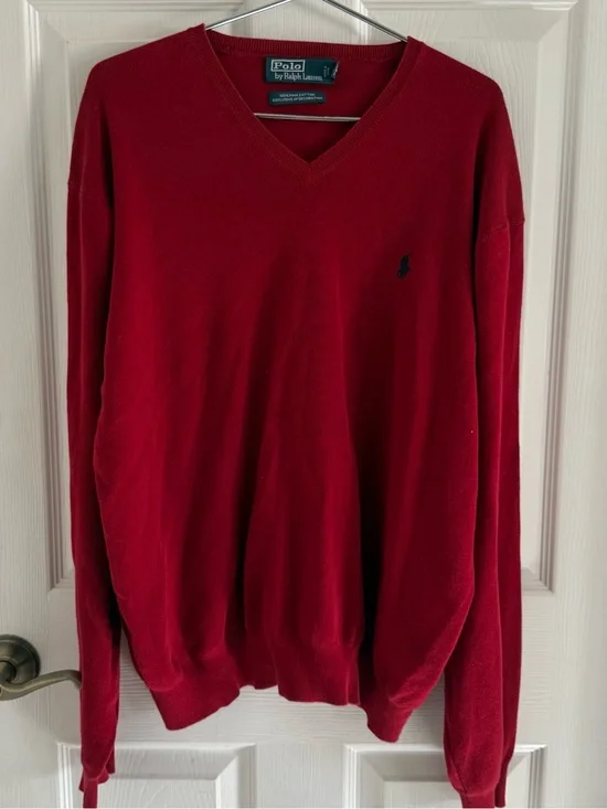 Vintage Polo Ralph Lauren V Neck Sweater