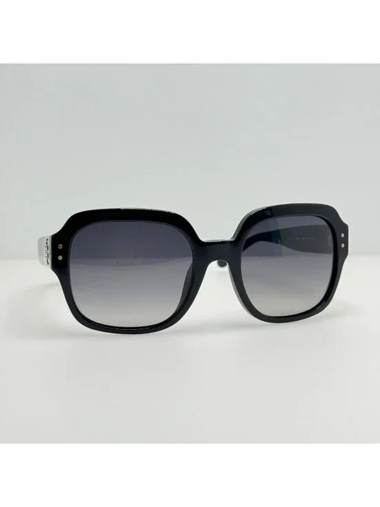 Tory Burch Sunglasses TY 7143U 1326/T3 Black Polarized 56-21-140