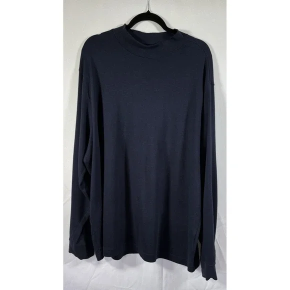 Roundtree & Yorke light sweater size 2xl pullover mock neck long sleeves