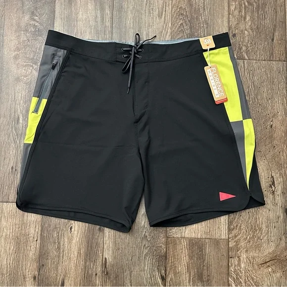 Florence Marine X Stretch Boardshort Men’s Size 38 Black