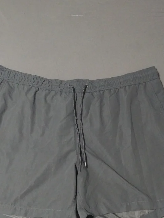 George Men's Gray Swim Board Shorts