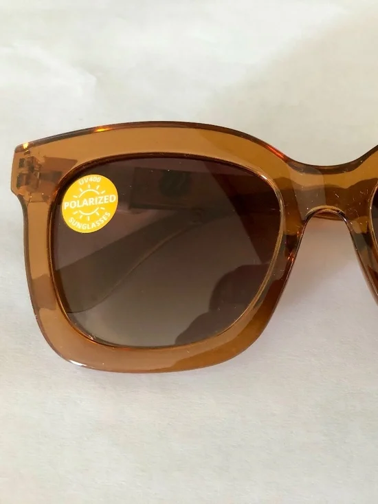 New Peepers Tan‎ Cabana Polarized Sunglasses