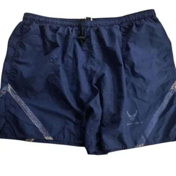 US Air Force swim trunks blue made in the USA standard issued