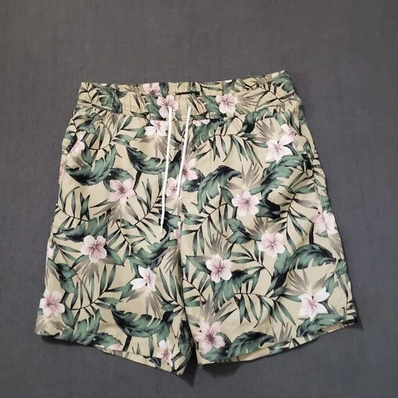 Forever 21 Swim Shorts Mens Size Medium Floral‎