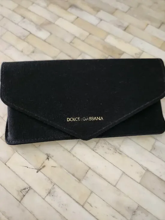 Dolce & Gabbana eyeglasses or sunglasses case EMPTY