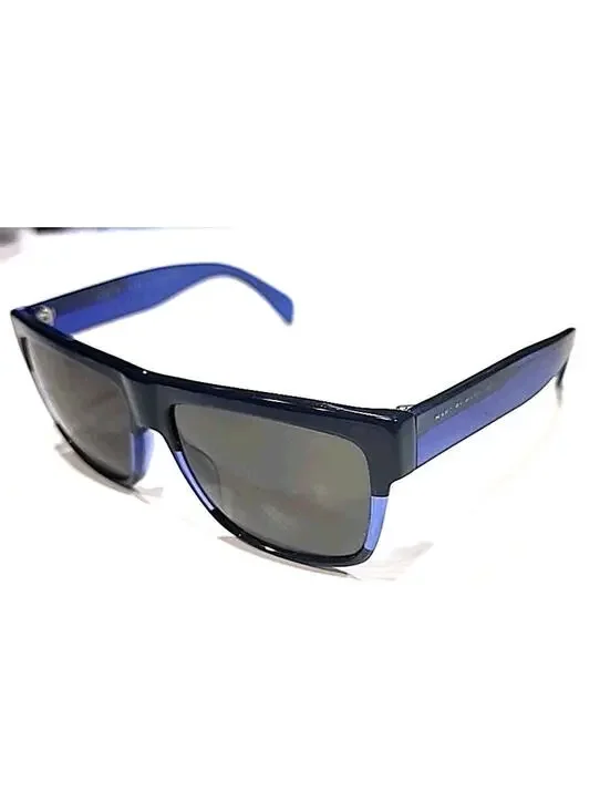 Marc Jacobs MMJ456/S Blue Square Oversized Sunglasses 56-17 140