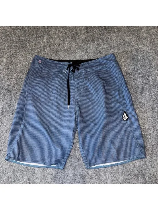 Volcom Surf Board Shorts Mens MD 33 Vtg y2k 90s Rare