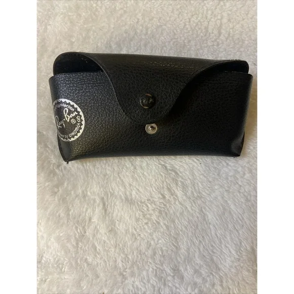 Authentic Ray Ban Sunglasses Soft Leather Case Holder