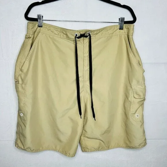 AFTCO Bluewater Shorts Sz 36 Khaki 9
