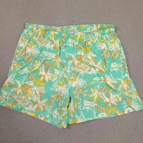 Columbia PFG Swim Trunks Mens Large 34 Omni-Shade Fishing Shorts‎ Hawaiian