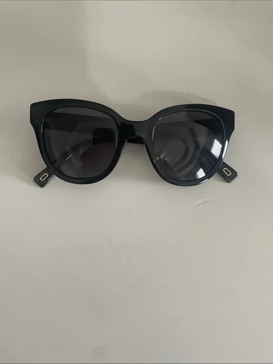 Marc Jacobs Black Sunglasses with Dark Lenses