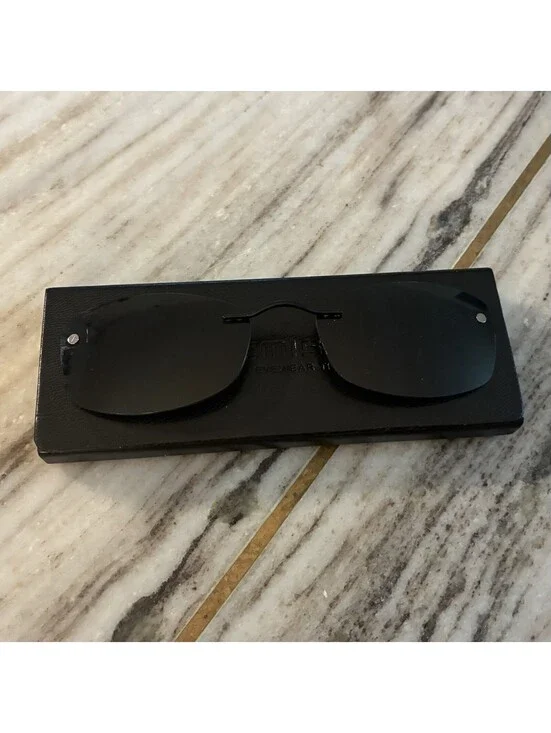 CHEMISTRIE Clip On Sunglass Eyewear That Clicks Magnetic Sun Shade Eyeglass