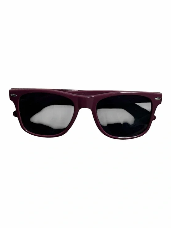 Official Dr Pepper Promotional UnisexSunglasses Burgundy Wayfarer Style UV Shade