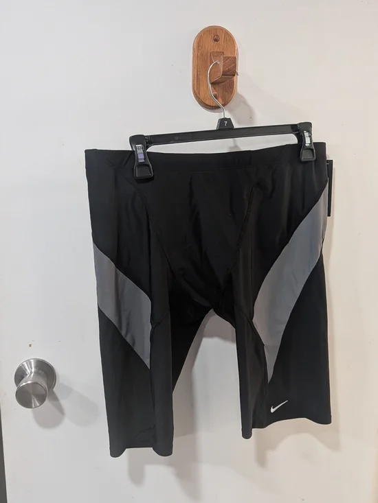 Nike Black and Gray Swim Jammers