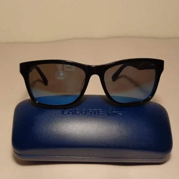 Lacoste L683S Black Blue New Women's Sunglasses