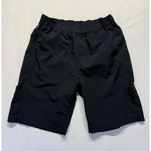 Magellan‎ Outdoors Fish Gear Shorts Boys Large (14-16) Black Water Repellent