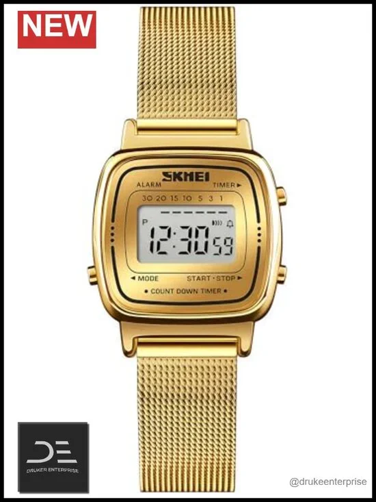 Ultra-Thin Women's Quartz Watch, Small Dial Mesh Steel Bracelet Wrist Watch