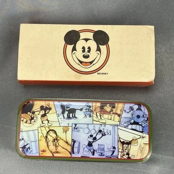 Vintage 90's Mickey Scatter Ball Puzzle Novelty - Disney MEMORABILIA **CASE ONLY