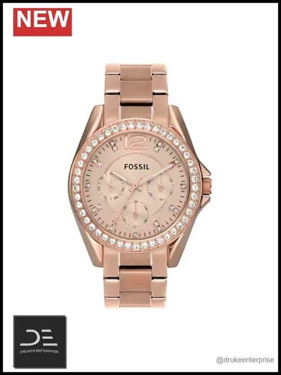 Quartz Multifunction Stainless Steel Wrist Watch