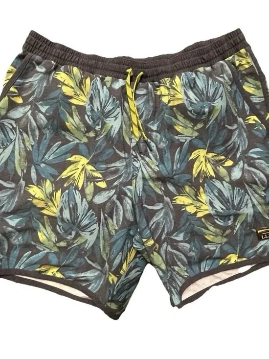 Men’s LL Bean Swim Trunks Size Large