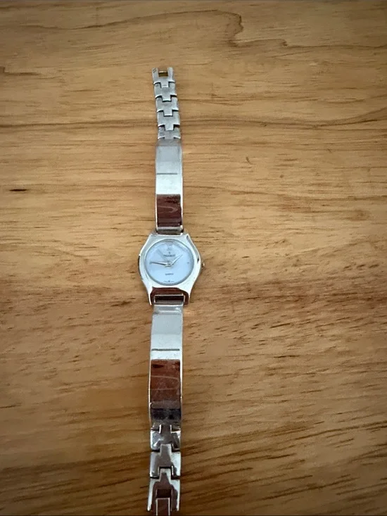 Peugeot Silver Women's Stainless Steel Bracelet Watch needs battery