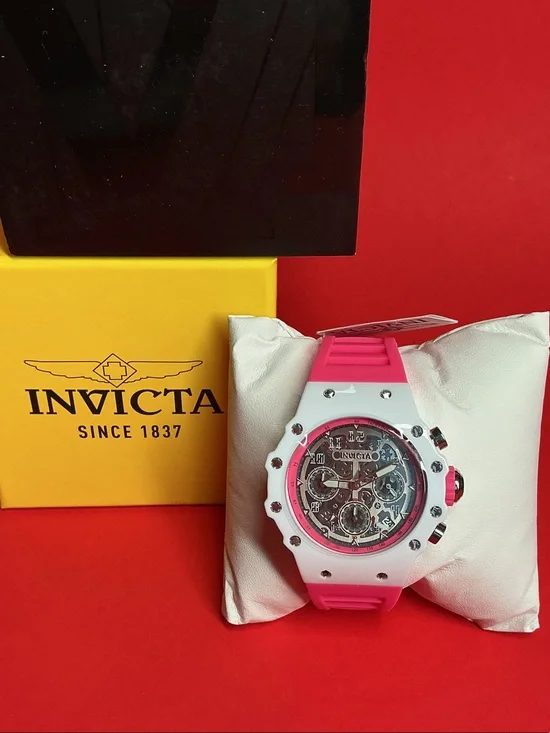 Invicta Racing Apexium Unisex Watch - 41mm, Pink (69620)