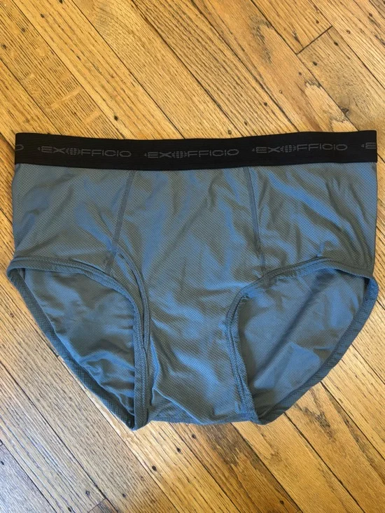 ExOfficio Charcoal and Black Mesh Travel Briefs