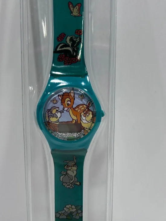 BAMBI Deer DIGITAL WATCH Disney (Fantasma 1990's)Toy Collectible/Vintage-Digital