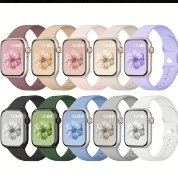 NEW WHITE Apple Watch Band - Silicone