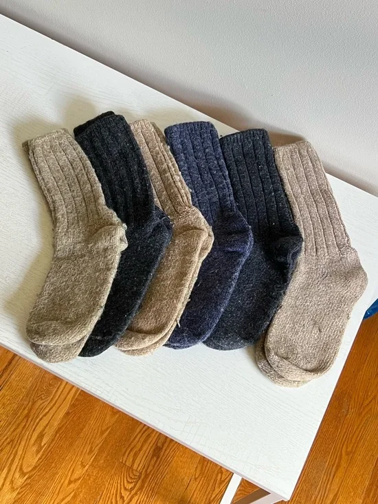 Wool Socks Bundle Men’s Winter Wear