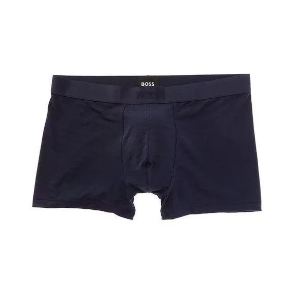 Hugo Boss Mens Boss  Shiny Trunk, Blue