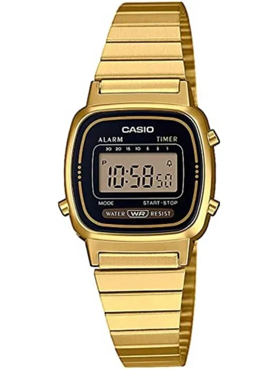 Unisex Digital Watch | Black | WR | 1/100 SEC