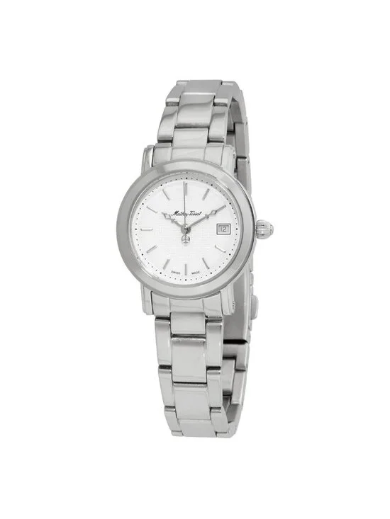 NWT Mathey-Tissot City Metal Quartz Silver-tone Ladies Watch