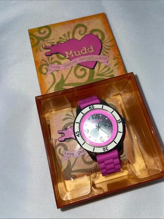 MUDD SILICONE BAND WATCH FTL-07-188