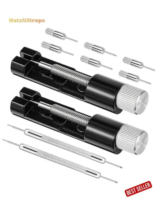 2 Pack Watch Link Removal Kit with Replacement Pins
