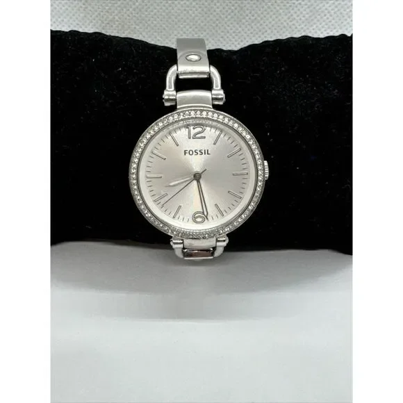 Fossil Georgia ES3225 Women's Stainless Steel Analog Dial Quartz Watch JNA451